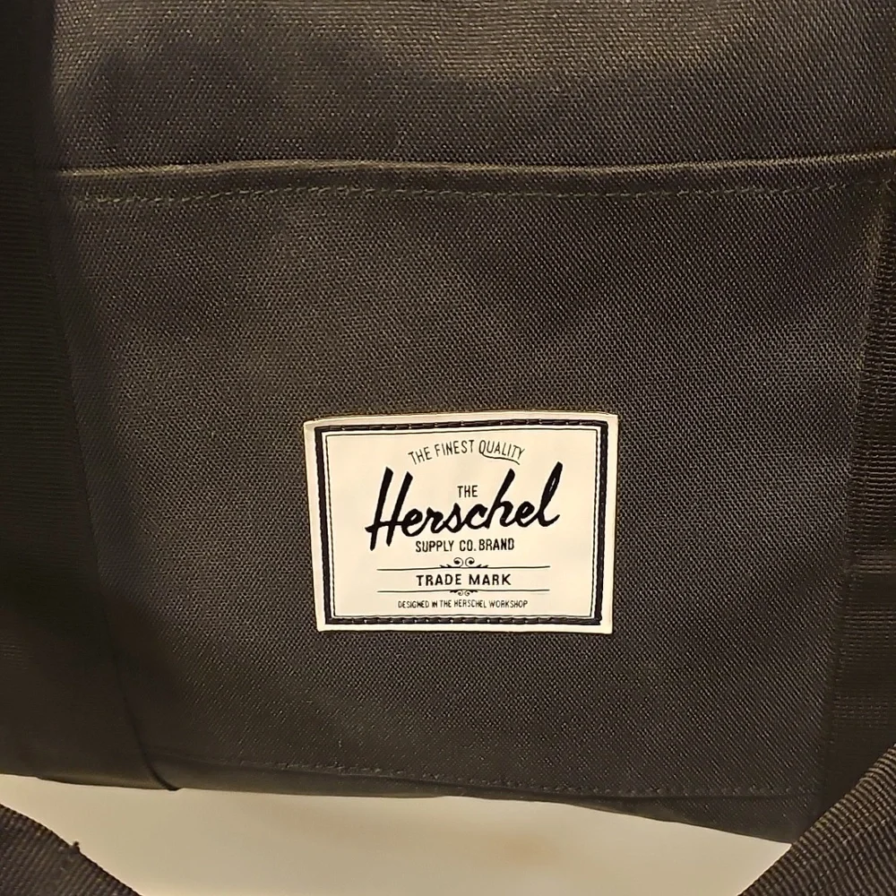 Herschel Supply Co. Brand Black Duffel Bag